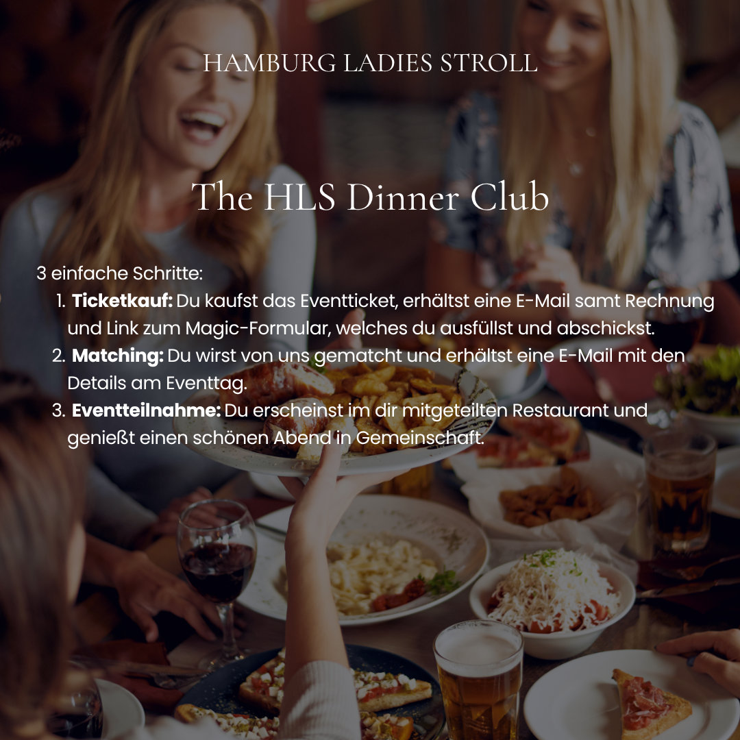 Dinner with strangers - 17.09.2025 - HLS Dinner Club
